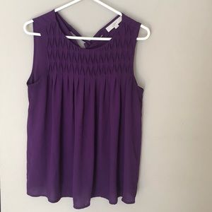 Loft sleeveless top
